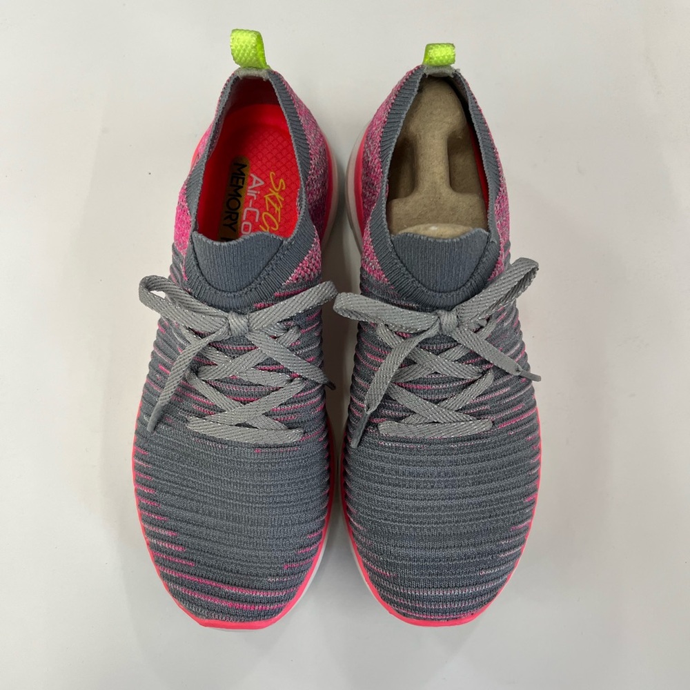 Skechers - Flex Appeal 3.0 Glorious Charcoal/Hot Pink - Women’s Size 6